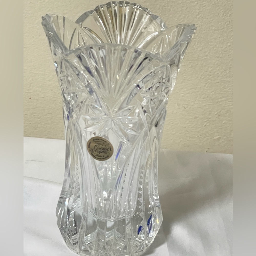 Crystal d'Arques French Vase